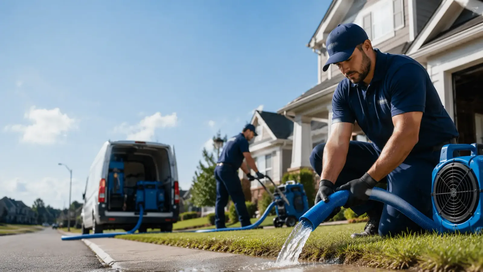 Flood Damage Restoration in White Castle, LA